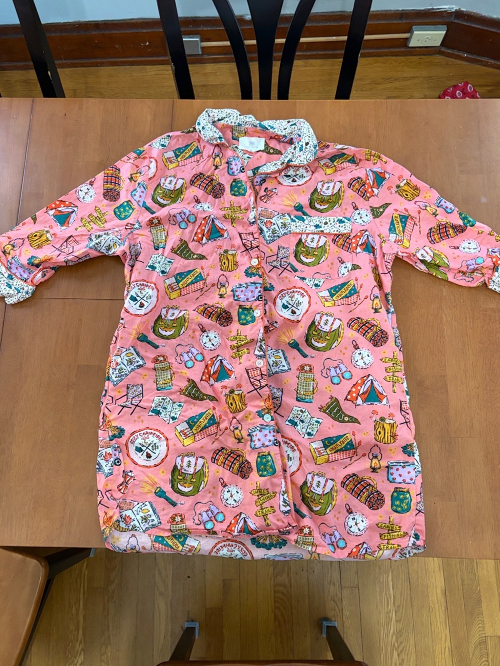 Printfresh camping nightgown